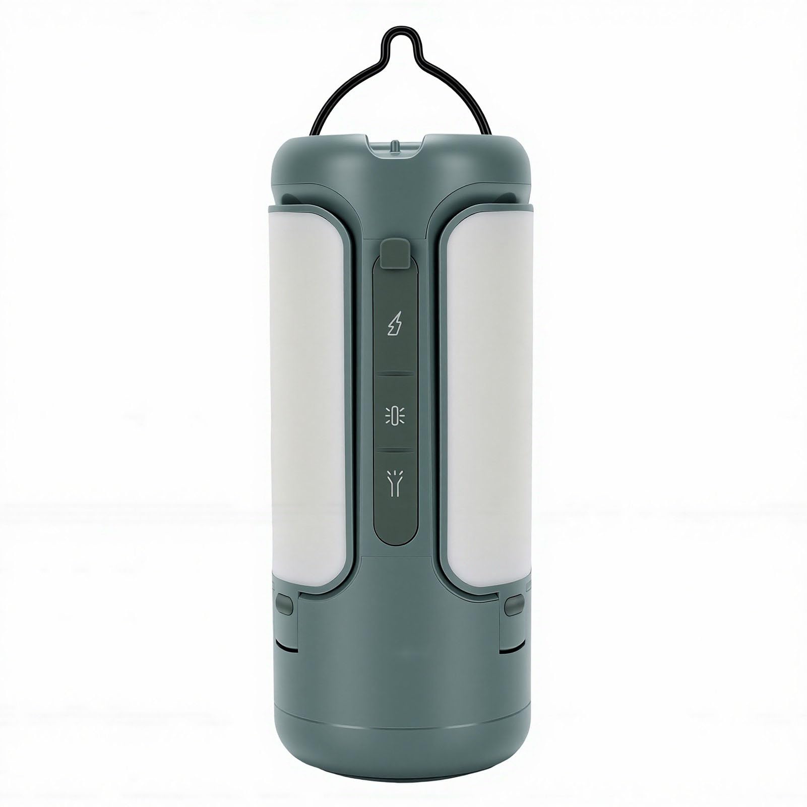 Lanterna da Campeggio Portatile Ricaricabile a LED, Lanterna da Campeggio Pieghevole con Altoparlante Bluetooth, Torcia Leggera a LED per Emergenza Interna Ed Esterna