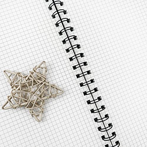 Carnet de notes à spirale couverture rigide 120 pages papier 100g