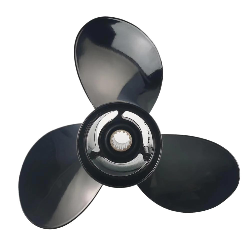 PEGGYLIN Außenborder-Propeller aus Aluminiumlegierung, passend for Suzuki 35–65 PS, Bootsmotor-Propeller, 13 Zähne, 11 3/8 x 14, 11 1/2 x 11, 11 1/4 x 15, 1/2 x 13, 5/8 x 12