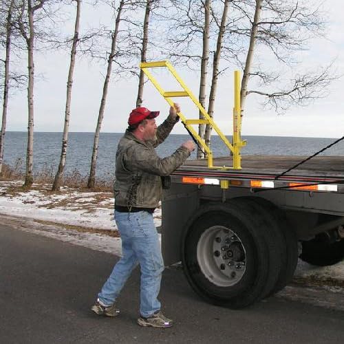 Swing Down Step 3 Step Single Handle w/Adjustable Stake