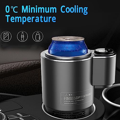 Enfriador y Calentador de Tazas para Automóvil, Control Inteligente de Temperatura, Taza de Enfriamiento para Calefacción de Automóvil, Soporte Inteligente para Vasos para