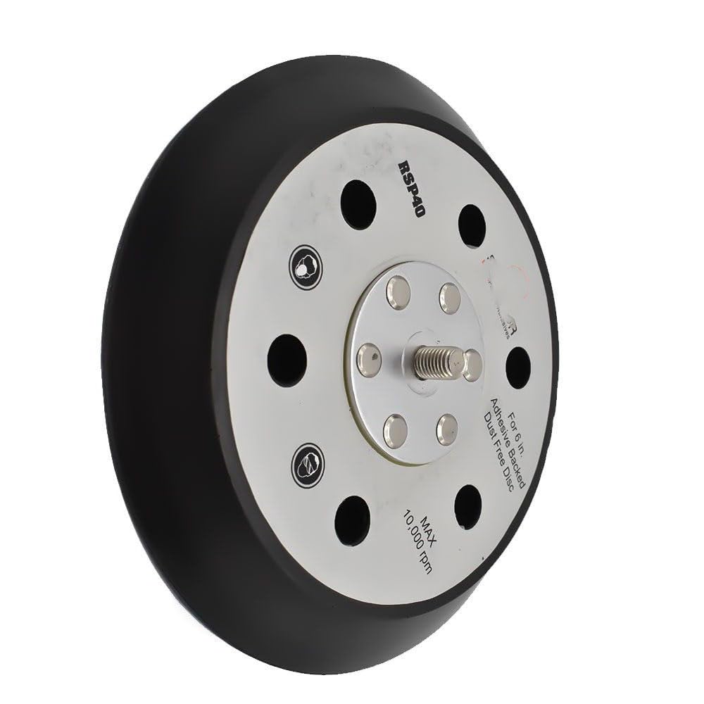 Superior Pads And Abrasives RSP39 6 Inch Diameter No Vacuum Holes PSA Adhesive Backing Replaces Porter Cable 16000 (2 Per Pack) - Walmart Supplies - Foto 4