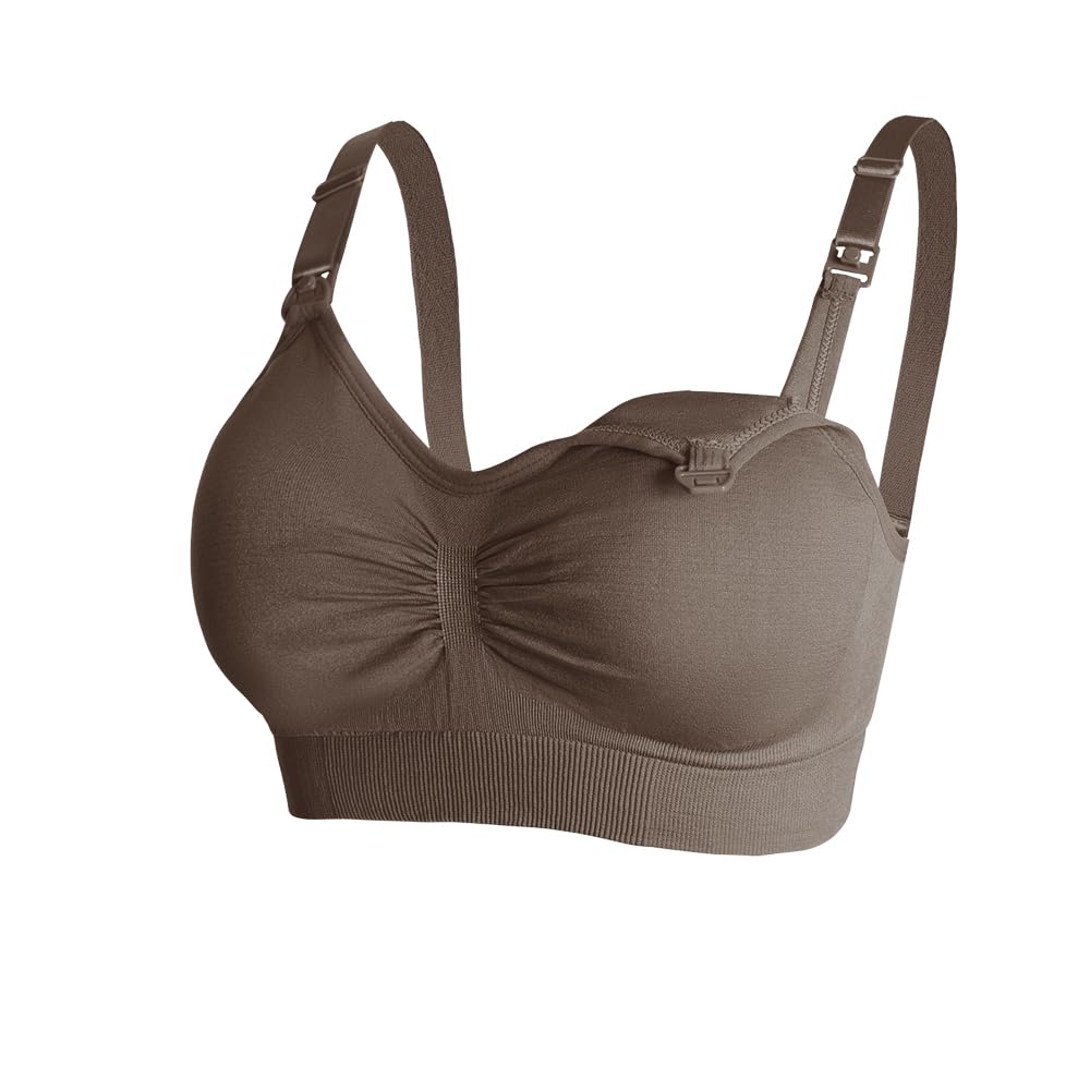 Soutien-Gorge d'allaitement et de Maternité pour Femme avec Rallonges et Attache Anti-Glissement