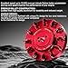 Speedway Billet Flywheel For Predator 196cc, 212cc NonHemi Cast,For Honda GX160 GX200,Advance timing of approximately 32 Degrees Red