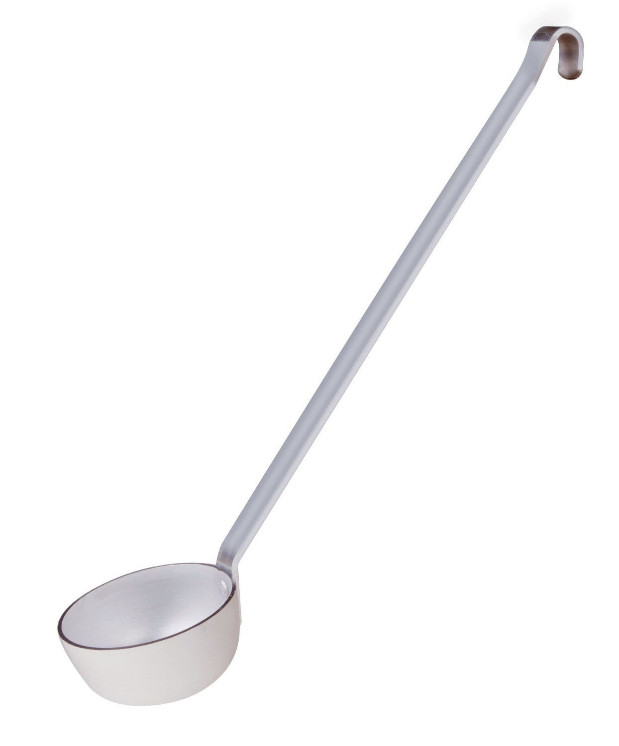 Louche rigide Pentole Agnelli en aluminium de 180 mm avec 3 rivets durables
