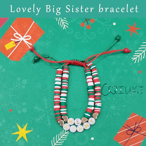 Image of Mother Daughter Bracelets, Mommy and Me Bracelets, Bracelet Gifts for Mom Daughter, Adjustable Charm Bracelets Jewelry Gifts