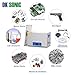 DK SONIC Ultrasonic Cleaner,30L 600W Sonic Cleaner with Heater&Mechanical Timer,Ultrasonic Carburetor Cleaner for Cleaning Gun,Engine,Carburetors,Chains(Include Basket)