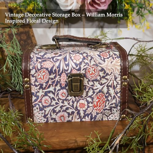 Boîte de rangement rétro à poignée : rangez enfin vos bibelots avec style