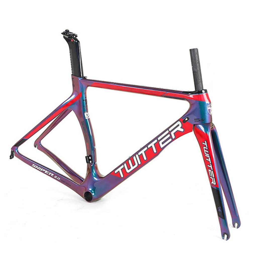 HIMALO C Brake Road Bike Frameset Carbon Wind Breaking Racing