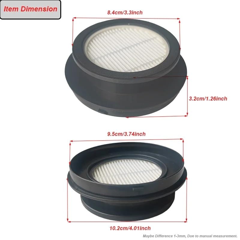 Compatible Con Filtro De Aspiradora Laresar, V7(6pcs)