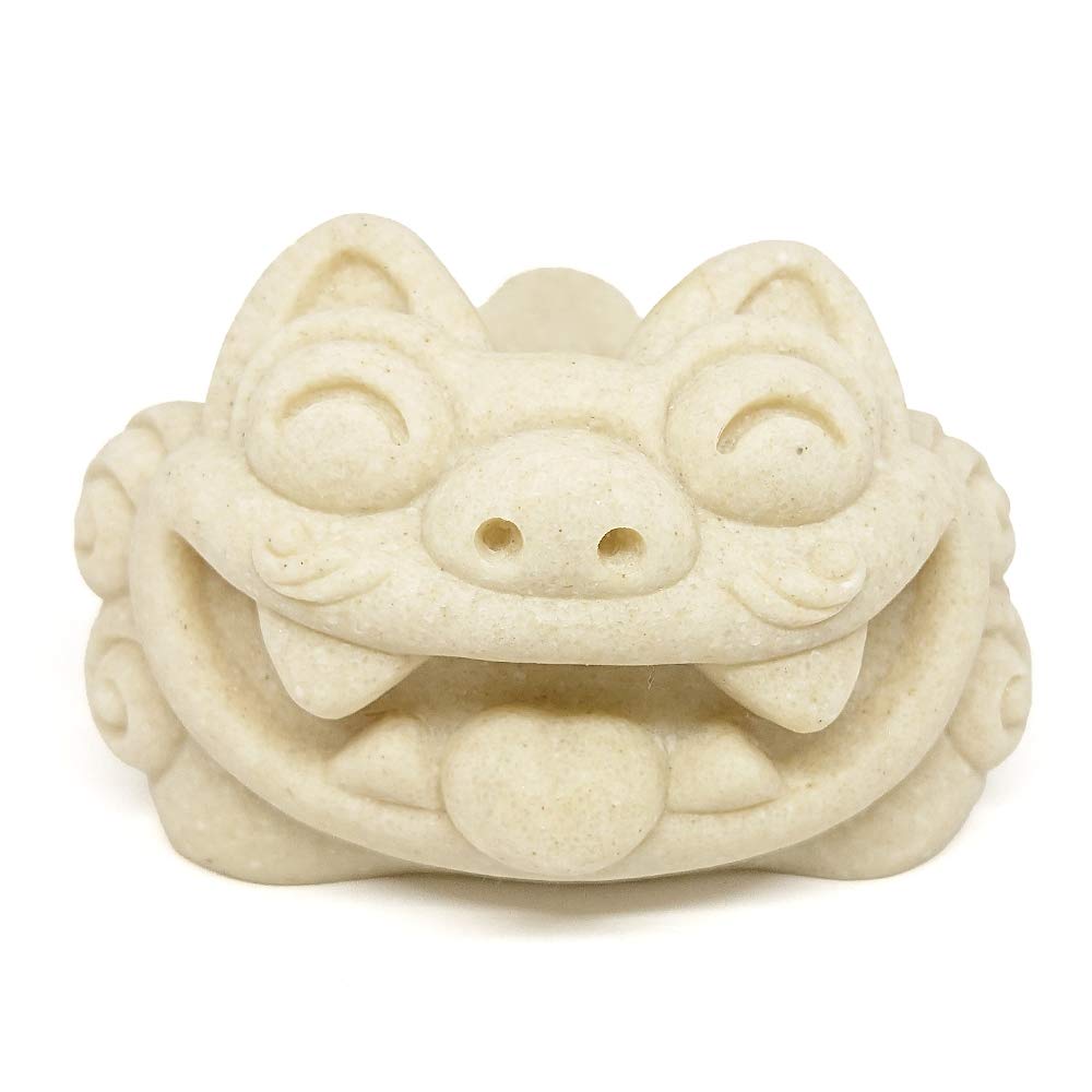 お猿さんの絵が描かれている灰皿です。 お猿さんの絵が描かれている