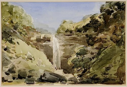 Impression d'affiches paysage de ruisseau en toile 60x90cm