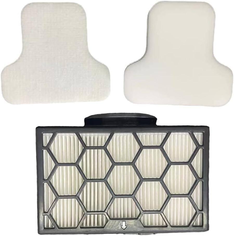 YUETTYY Replacement Parts HEPA Filter & Foam Felt Filter Kit for Shark CZ500UKT CZ2001 CZ500EUT Bagless Cylinder Vacuum Cleaner Vacuums Parts Accessory Sets