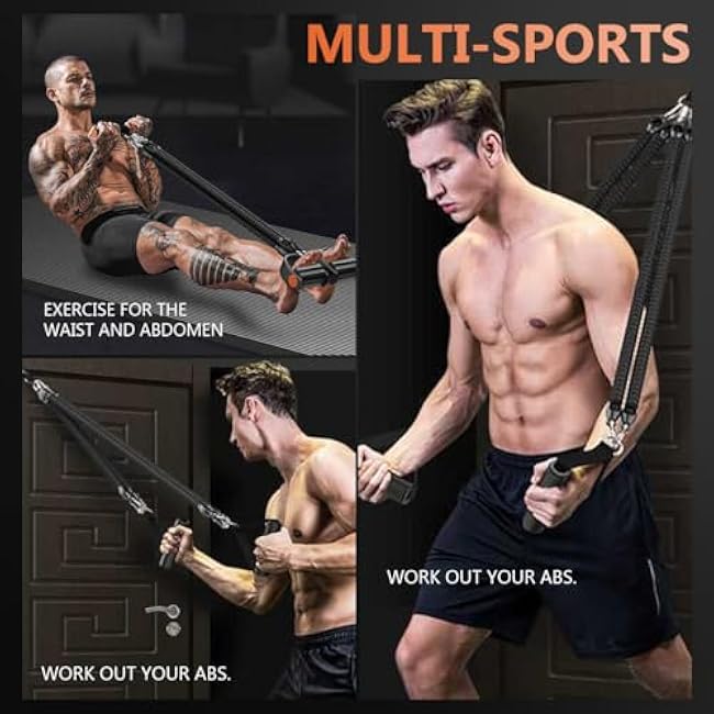 Pedal Resistance Band Elastic Puller Multifunctional Tension Rope Equipment for Indoor Fitness