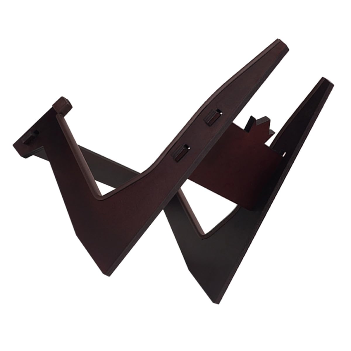 Support de guitare en bois vertical pliable pour éviter les chutes