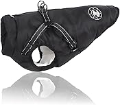 Manteau automne pour chien avec harnais int&eacute;gr&eacute;
