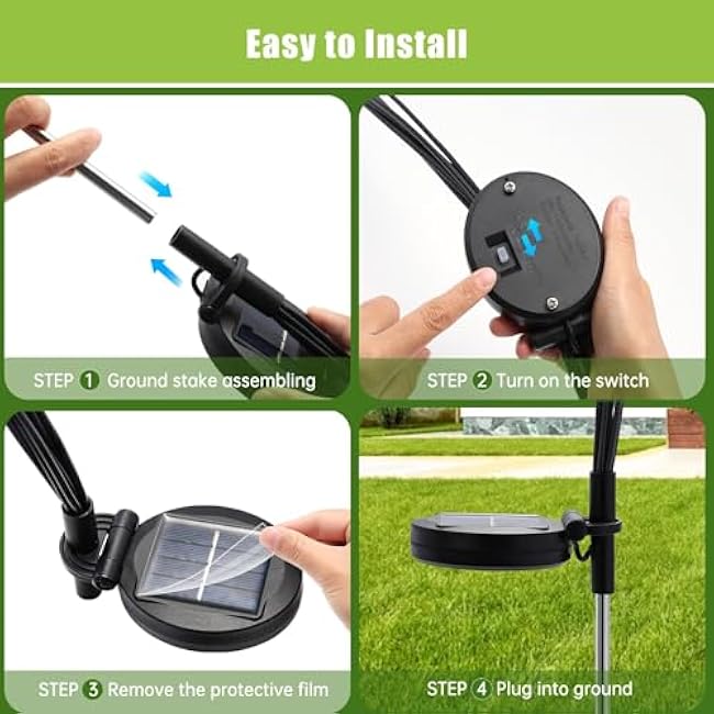 Flumy Solar Lights Outdoor Waterproof 2 Packs,Cemetery Grave Decorations,Memorial Gift,Christmas Yard Art,Solar Lights for Outside Gardening Supplies, Iron Winged Angel Light Solar Powered¨ÛPink