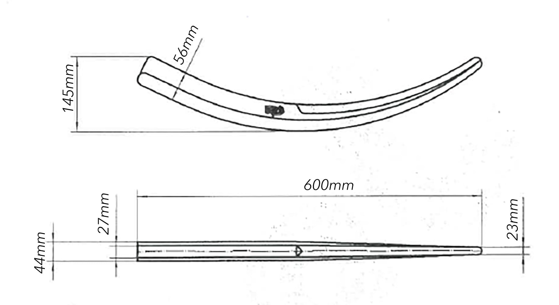 Dente Estirpatore Ama Super Pesante 60 cm