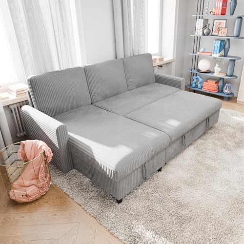 Vongrasig 2-in-1 Convertible Sofa with Storage