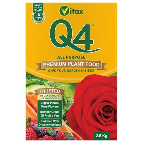 Vitax Q4 Fertiliser Pelleted 2.5kg