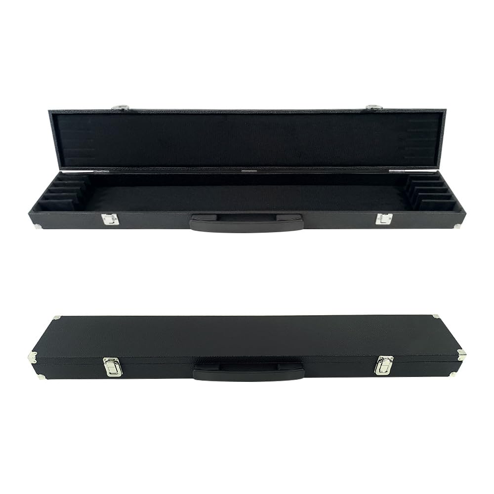 Protective Cardboard Case, Soft Velvet Interior, Violin Bow Box For Viola Bow Case, Cello (Black