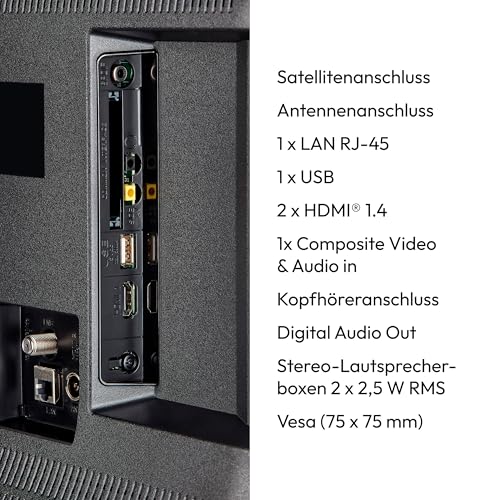 MEDION 59,8 cm (24 Zoll) HD Fernseher (Android TV, Smart TV, HDR, Prime Video, PVR, Bluetooth, MD 824100) – Bild 6