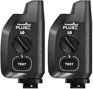 PocketWizard PW-PLUSX-CE-2 PlusX Transceiver 2-Pack, Black