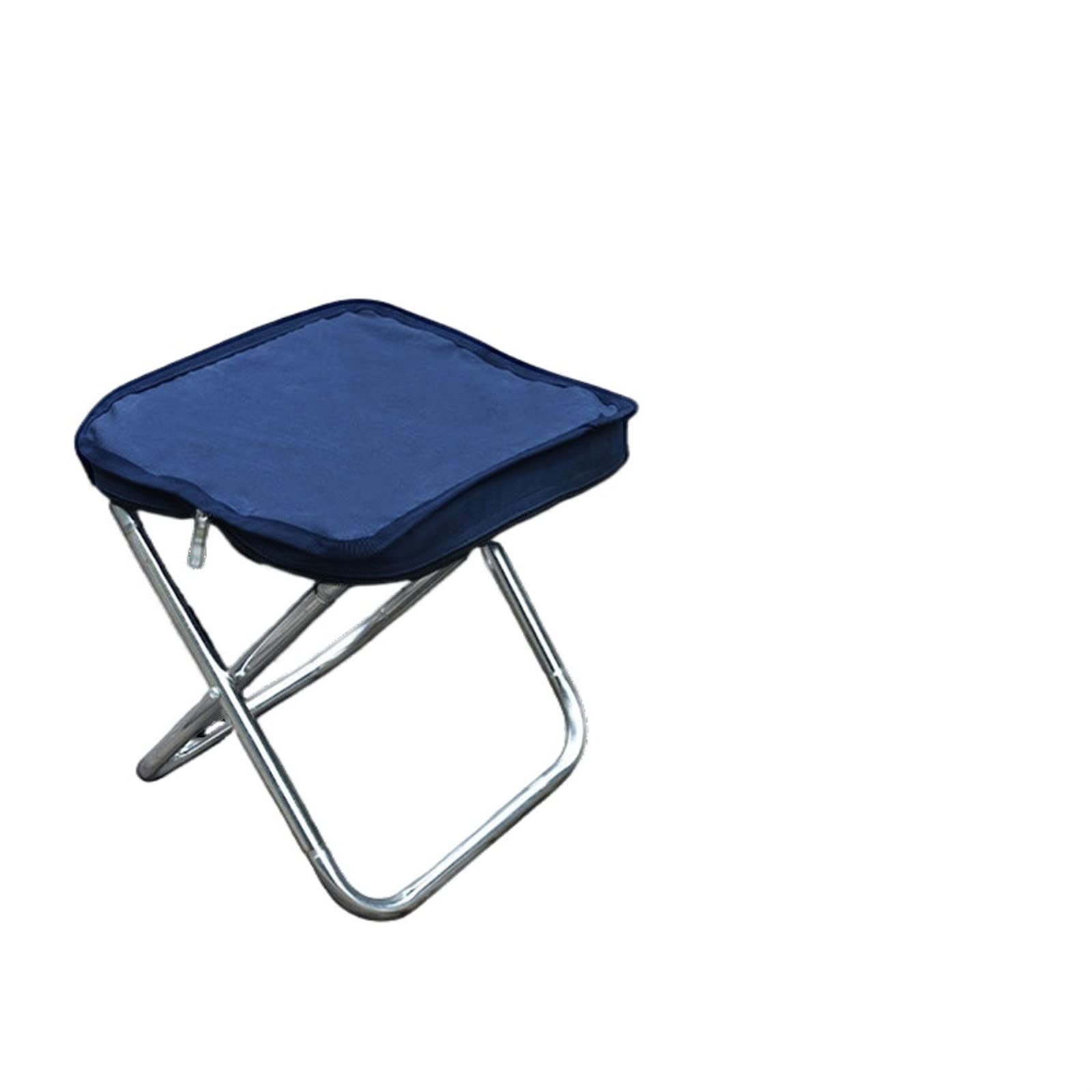 Krzesło wędkarskie przenośne krzesło kempingowe mini składany stołek wędkarski wakacje piknik podróż siedzenie turystyka kemping meble wyposażenie kampera (niebieski)