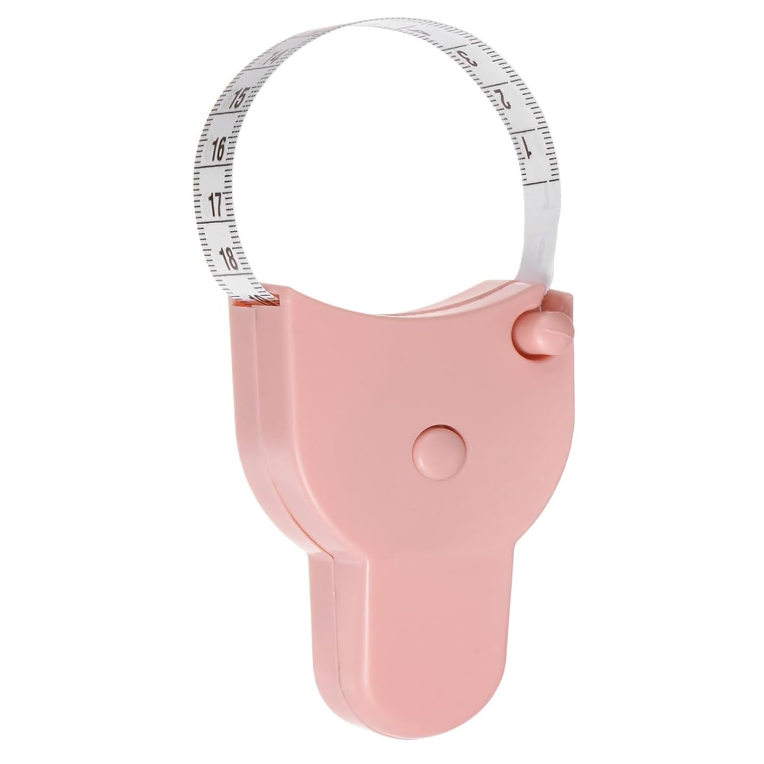 Cinta Metrica Corporal, Suiyeejan 150 cm Cinta Métrica de Cuerpo Retráctil, Cinta Métrica Suave, para Medidas Corporales Y Pérdida de Peso, Costura, Manualidades, Sastre, Ropa (Rosa, 1 Piezas)