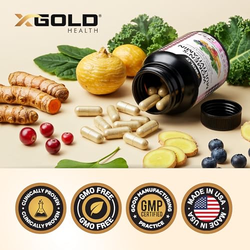 X Gold Health Vegan Multivitamin for Women 50+