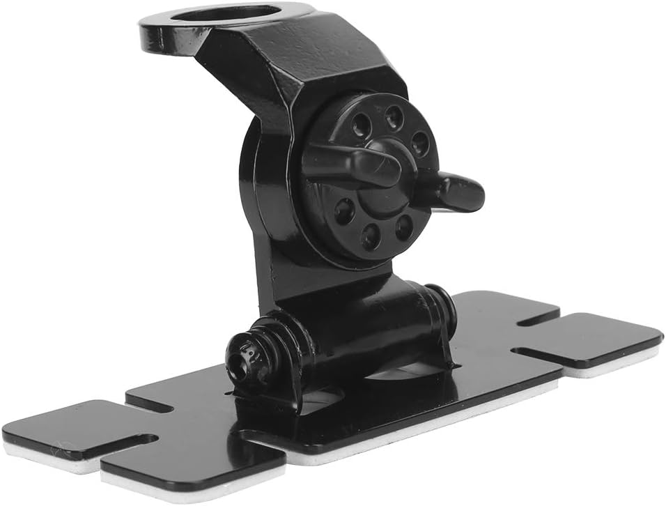 Antenna Mount Bracket, Stainless Steel Universal Car Antenna Mount Clip, 2 Axle Adjustment, Used for Large VHF/UHF and Medium HF Antenna