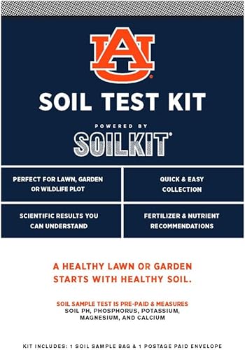 Kit de prueba de suelo impulsado por la Universidad de Auburn Residente de Alabama Descubre las necesidades de césped, jardín y parcelas de