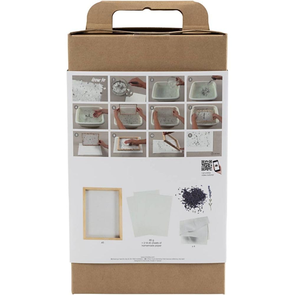 Creativ Kit de manualidades para principiantes para la fabricación de papel, 1 paquete