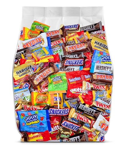 Bulk Chocolate Candy Variety Pack 2lb - Individually Wrapped Chocolate Candy for Sharing and Snacking - Chocolate Candy Assortment - 2 Pound Bulk Candy Mix