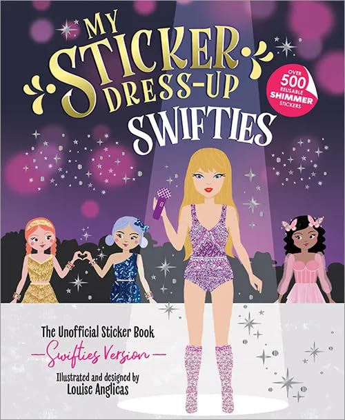 My Sticker Dress-Up Series 8-Book Collection Set II -Creative Reusable Sticker Books for Kids - Swifties, The Nutcracker, Pets, Baby Animals, Babies, Stick It!, Magical Creatures, Pet Pajama Party image 3