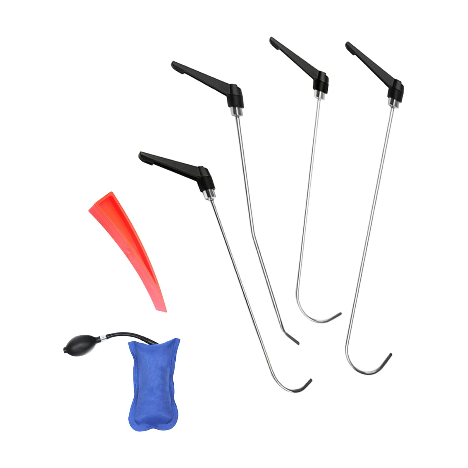 Cazstyk 4Pcs Comprehensive Car Body Containing Fastener Softening Layer Vehicle Body Puller Auto Indentation Removal Set