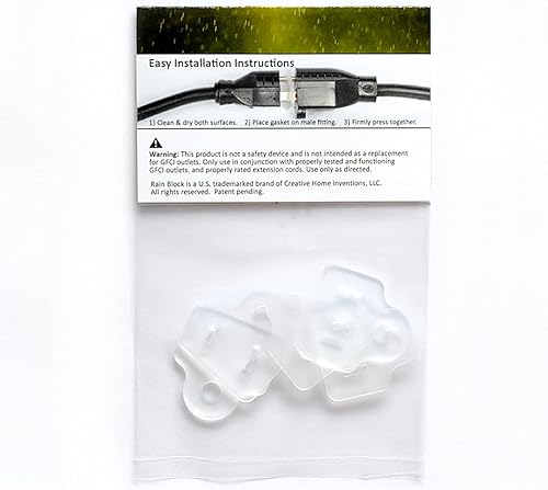 Miniatura 3 de Juntas de cable de extensión resistentes a la intemperie  Junta de cable de extensión para exteriores y luz de Navidad resistente a la intemperie,