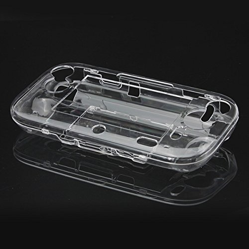 Housse De Protection Rigide en Cristal pour Wii U Gamepad Transparent