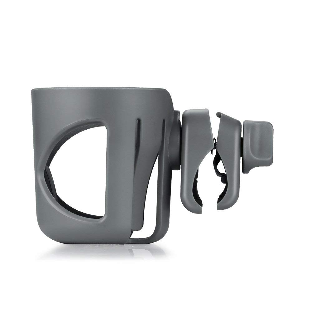 Porte-gobelet pour Poussette, Organisateur de Bouteilles réglable pour Poussette, Tasse de Boisson et de café, Accessoires de Poussette universels,Convient pour Buggy et vélo