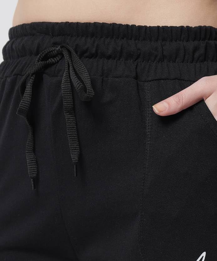 Image of Women's Cotton Capri Pants, Drawstring Waist, Knee Length, Pack of 3
