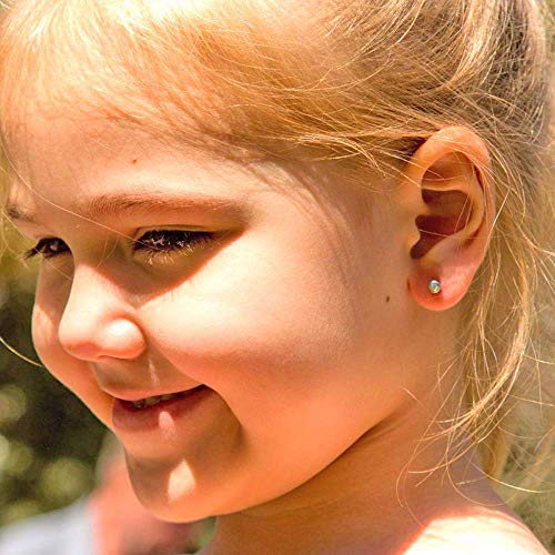 Romlon Nose Piercing Gun - 4Pcs Professional Self Safety Sterile Nose Piercing Gun Disposable Nose Piercing Gun Kit Tool with Nose Stud Women and Men Cartilage Helix Piercing Gun fot Piercing Supplies - Thumbnail 5