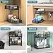 Housolution Organizador Bajo Fregadero de Metal Imagen de Housolution Organizador Bajo Fregadero de Metal