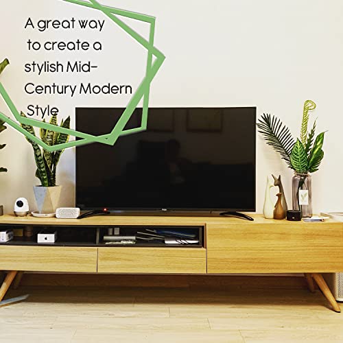 Linmagco 10 Inch Furniture Legs,Set Of 4 Replacement Sofa Feet, Perfect For Mid-Century Modern Furniture, Armchair,Cabinet,Dresser,Any Home Diy Projects, Solid Natural Wood… #TOP1