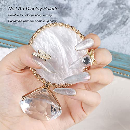 Paleta de Arte para Uñas Resina Doble Cara Mezcladora miniatura 2