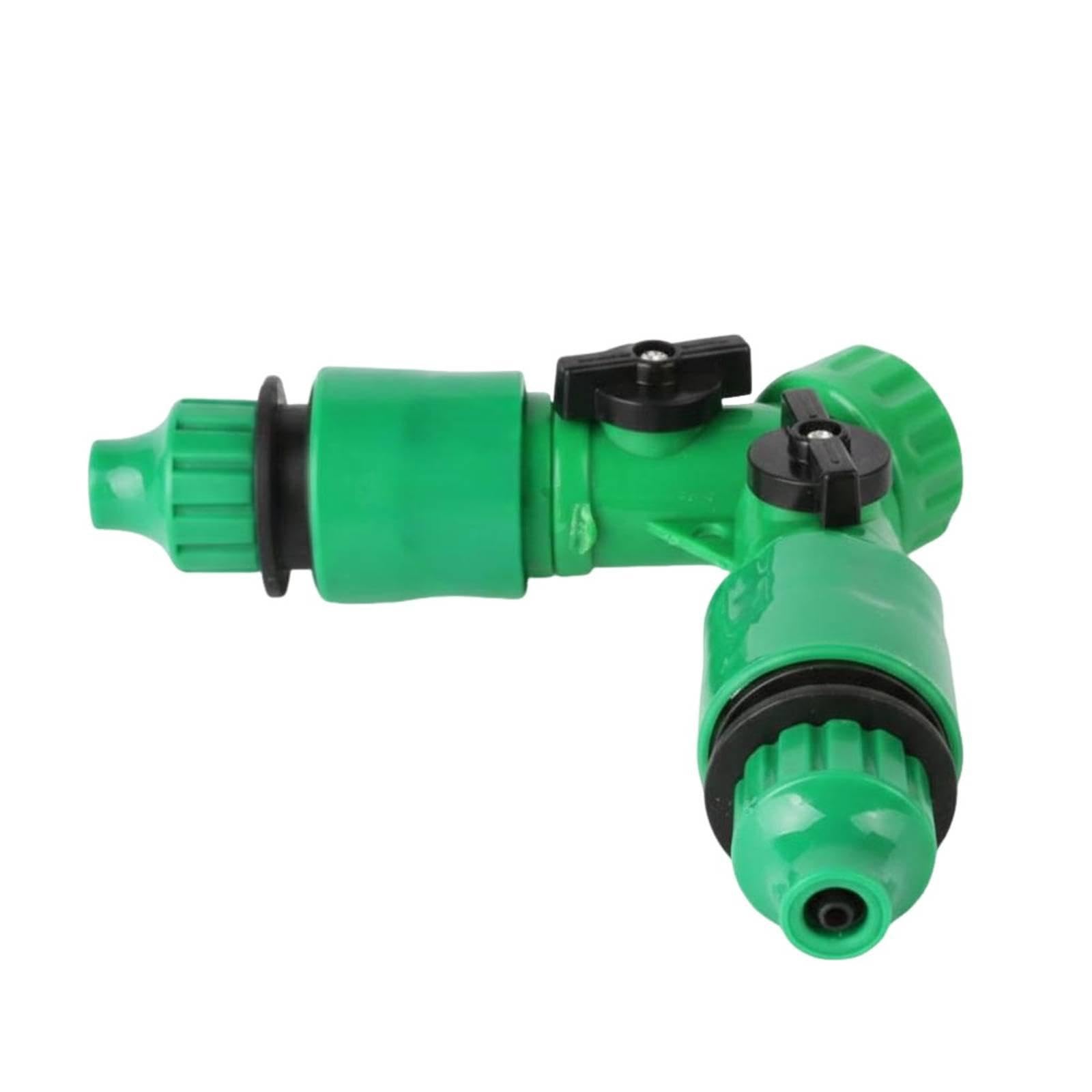 Sharplace 4 Pezzi Connettore Irrigazione Giardino Sdoppiatore Tubo Adattatore Rubinetto Raccordo Rapido Struttura Resistente Alle Intemperie per Uso Esterno Dur, 5 pezzi