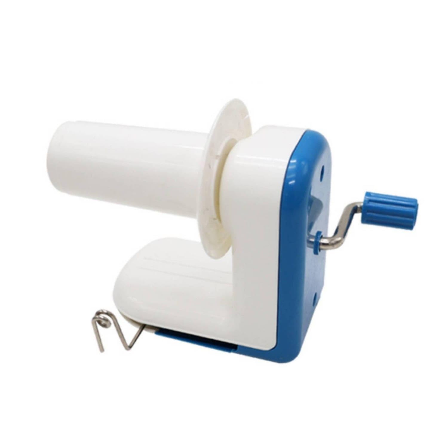 Ojiva® Tabletop Hand-Cranked Yarn Winder Compact Manual Yarn Ball Winder Portable Easy to Use for Knitters, Crocheters, Crafters, Knitting, Crochet, Blue-image-8