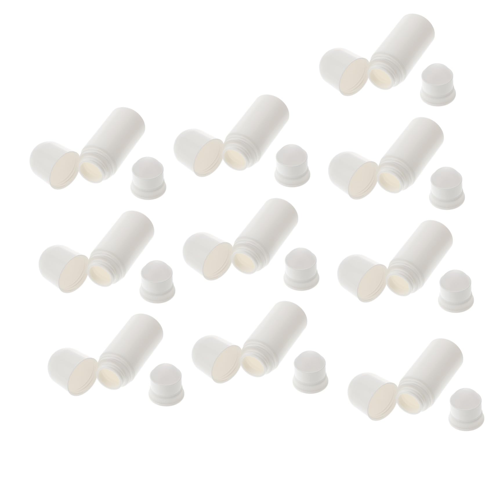 Bottiglie Roller per Profumo 50ml in Plastica, 10 Pezzi
