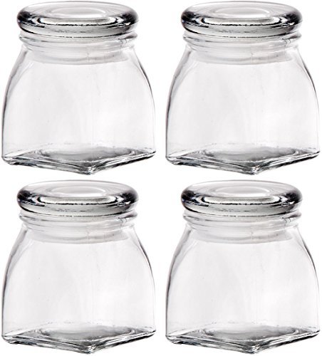 SET OF 4 SPICE JARS