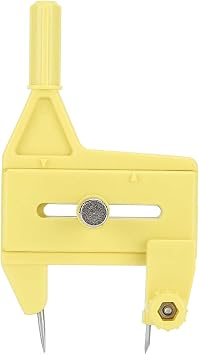 Circle Cutter, Cutting 0.1 in to 2 in Radius Rotary Cutter for Fabric Circle Cutters for Paper Crafts Circular Cutter Circle Compass Cutter Round Circular Cutting Tool