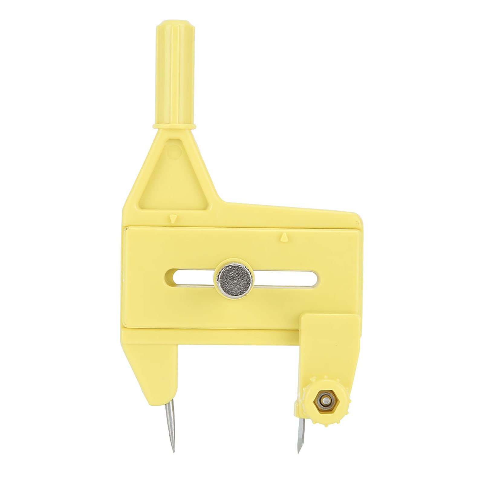 Compass Circle Cutter, Round Circular Compass Cutter with 2 Stage Slide Rail for Cutting 1.5?50mm Radius, for Crafts, Sewing, Quilting